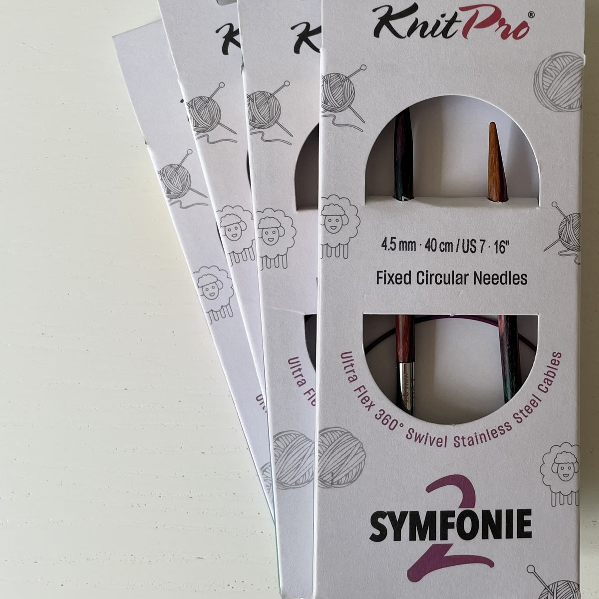 KnitPro Symfonie 2 Fixed Circular Needles
