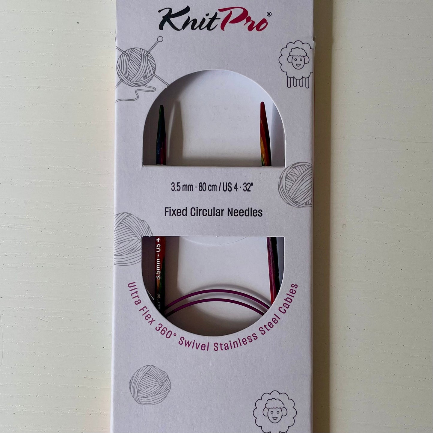 KnitPro Symfonie 2 Fixed Circular Needles