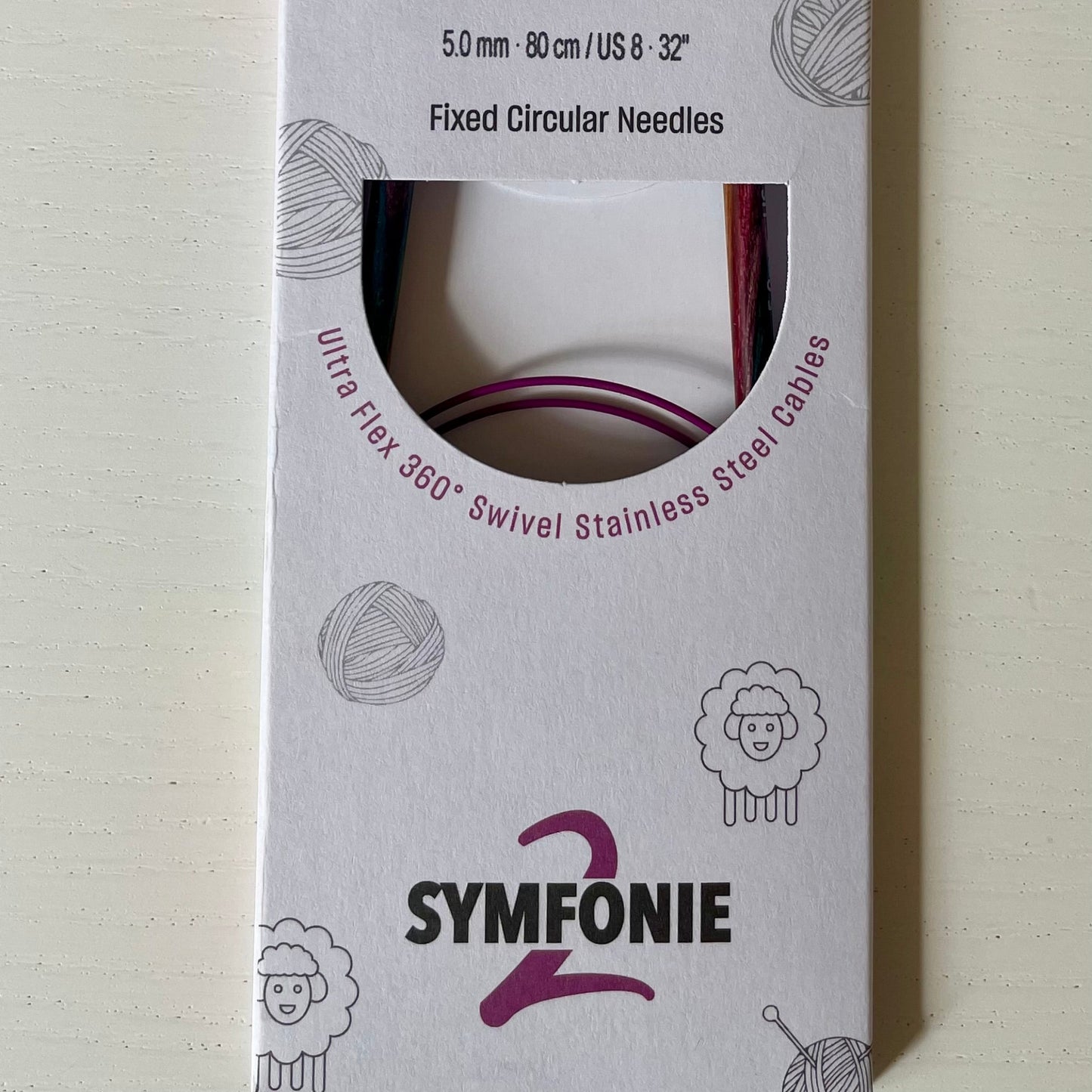 KnitPro Symfonie 2 Fixed Circular Needles