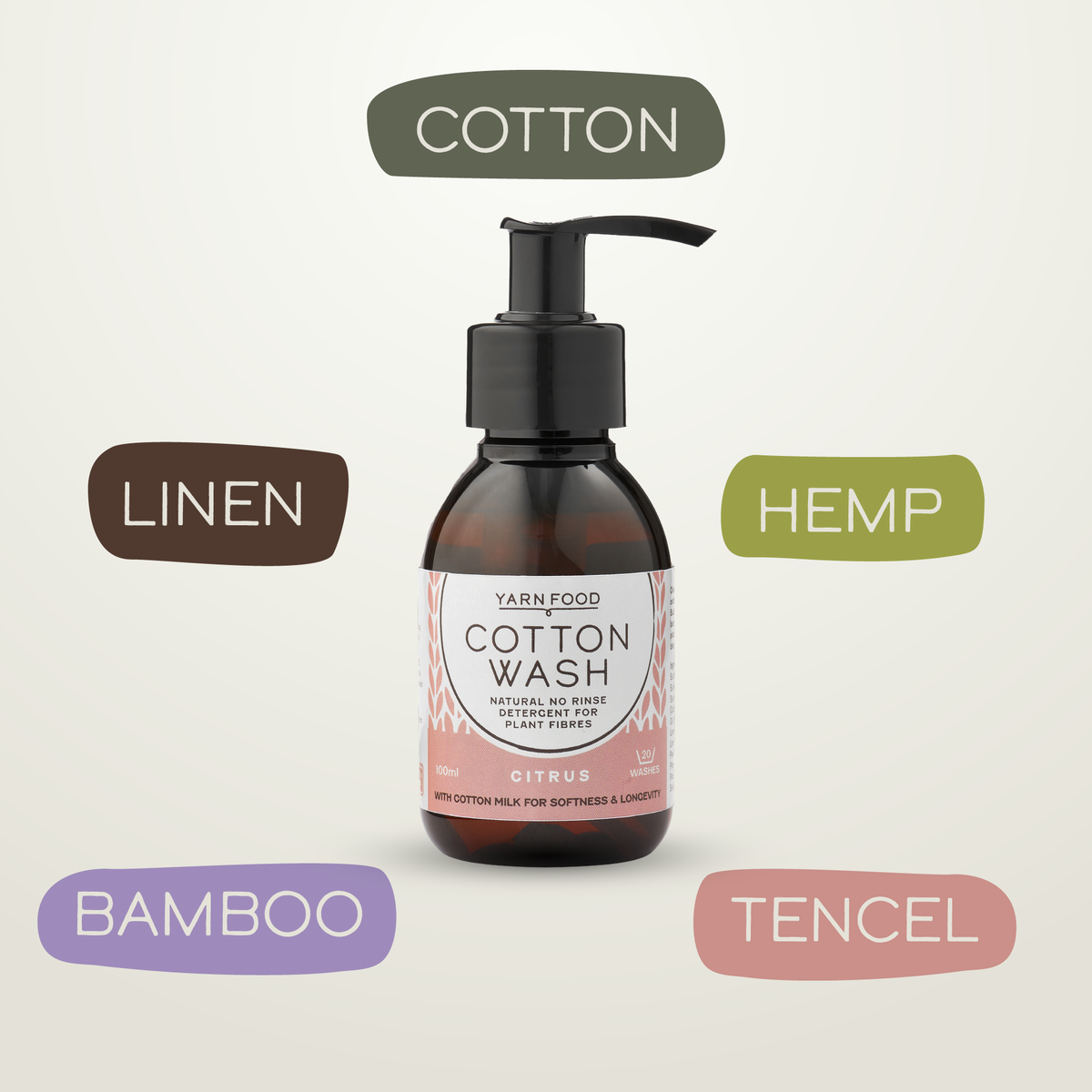 Yarn Food Cotton Wash